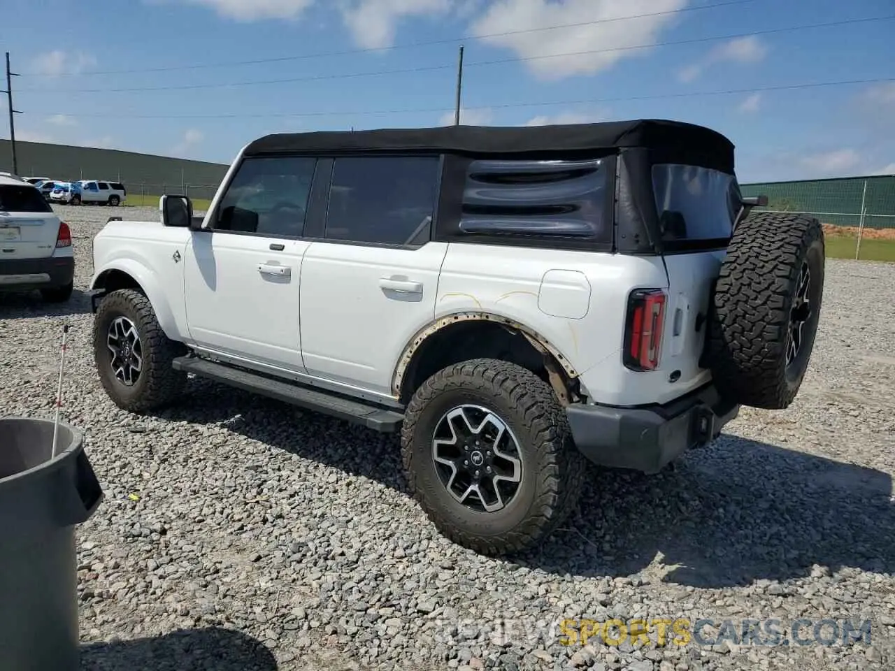 2 Photograph of a damaged car 1FMEE5DP5MLA86594 FORD BRONCO 2021