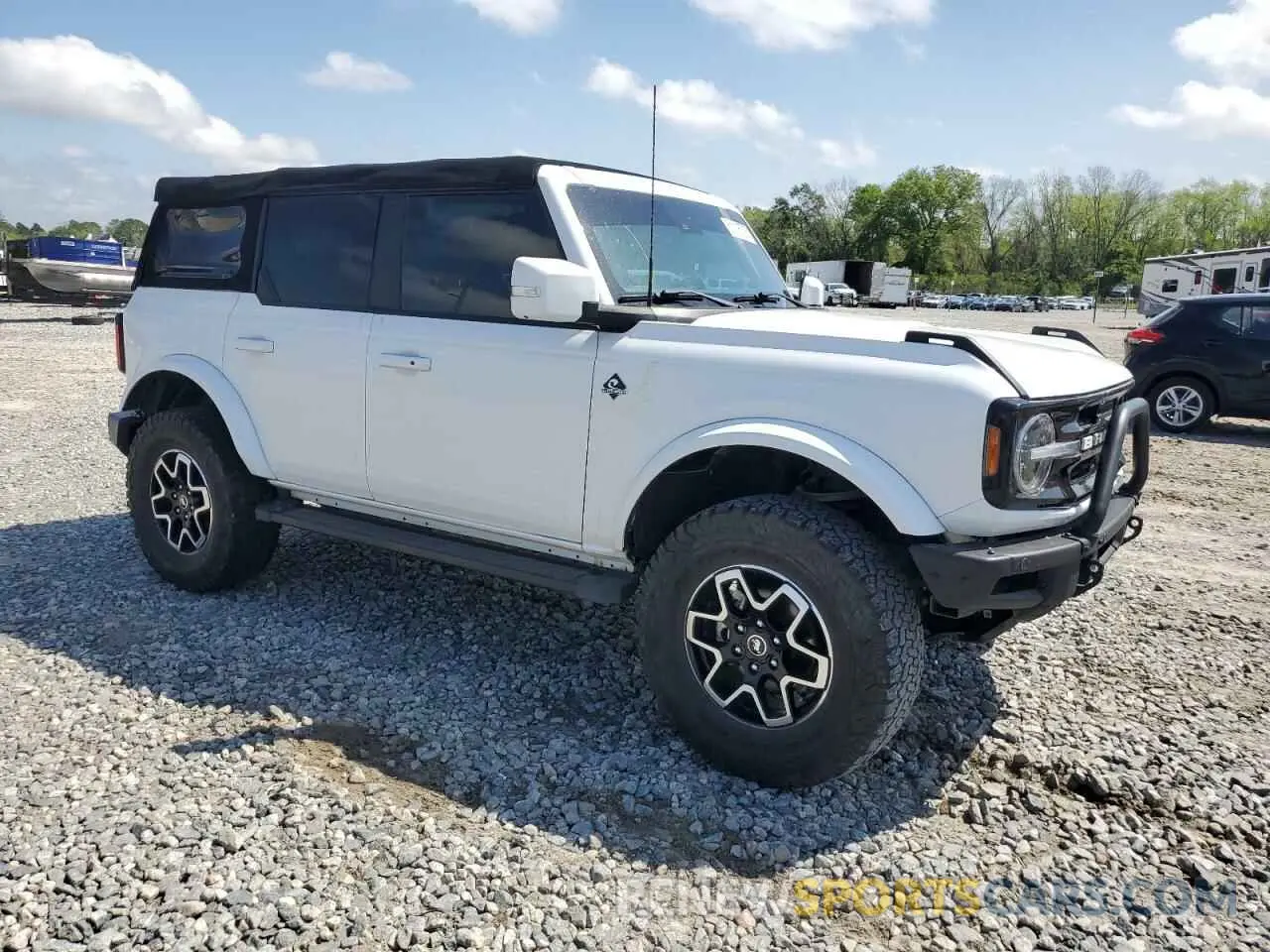 4 Photograph of a damaged car 1FMEE5DP5MLA86594 FORD BRONCO 2021