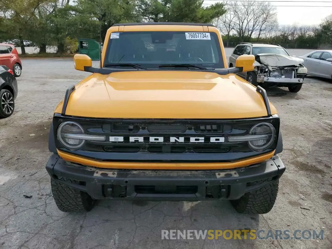 5 Photograph of a damaged car 1FMEE5DP6MLA88337 FORD BRONCO 2021