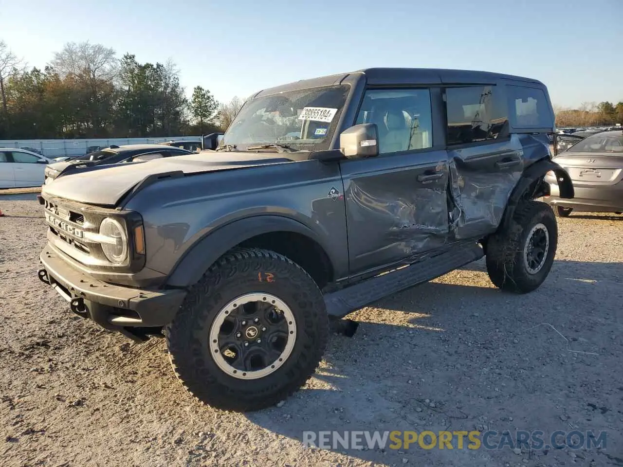 1 Photograph of a damaged car 1FMEE5DP7MLB03461 FORD BRONCO 2021