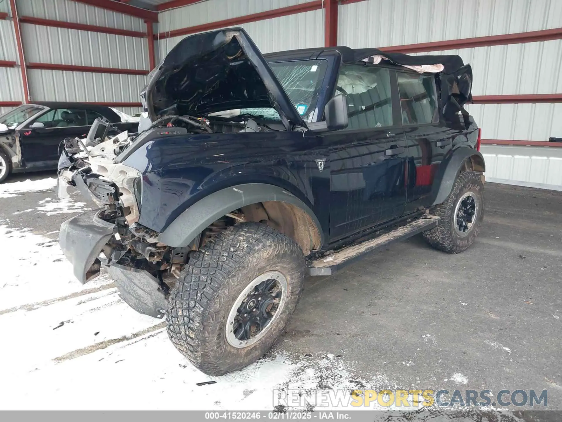 2 Photograph of a damaged car 1FMEE5DP8MLA61978 FORD BRONCO 2021