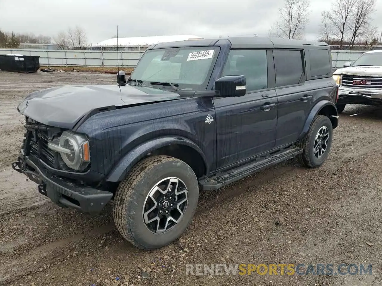1 Photograph of a damaged car 1FMEE5DP8MLA78361 FORD BRONCO 2021