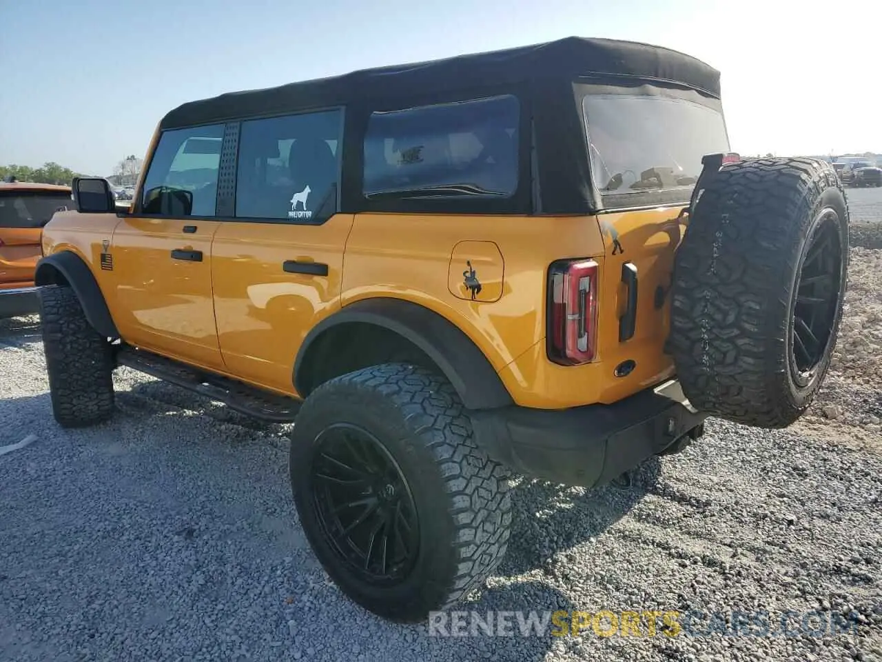 2 Photograph of a damaged car 1FMEE5DP8MLA87481 FORD BRONCO 2021