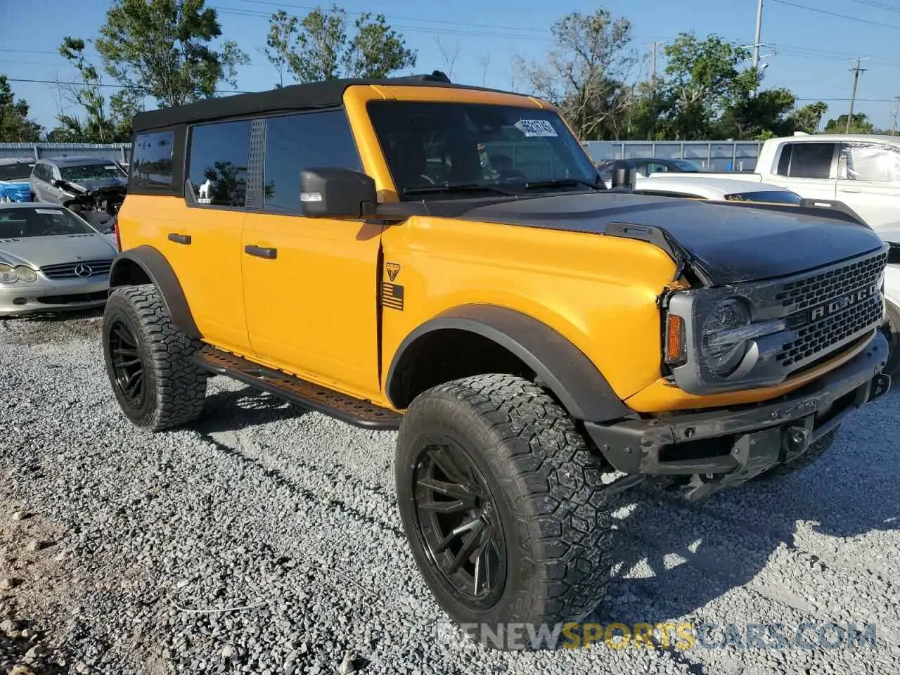 4 Photograph of a damaged car 1FMEE5DP8MLA87481 FORD BRONCO 2021