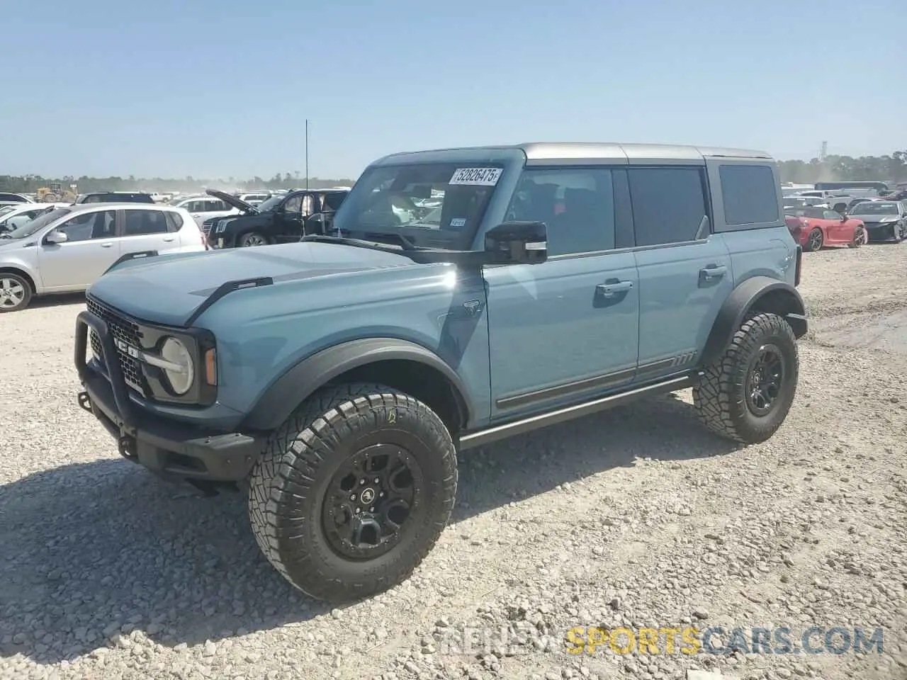 1 Photograph of a damaged car 1FMEE5EP8MLA41924 FORD BRONCO 2021
