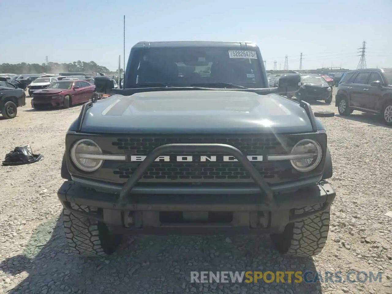 5 Photograph of a damaged car 1FMEE5EP8MLA41924 FORD BRONCO 2021