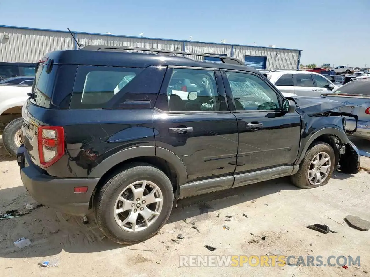 3 Photograph of a damaged car 3FMCR9A60MRB19680 FORD BRONCO 2021