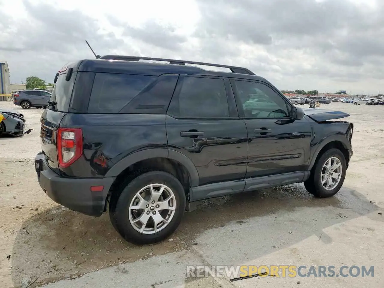 3 Photograph of a damaged car 3FMCR9A60MRB24281 FORD BRONCO 2021