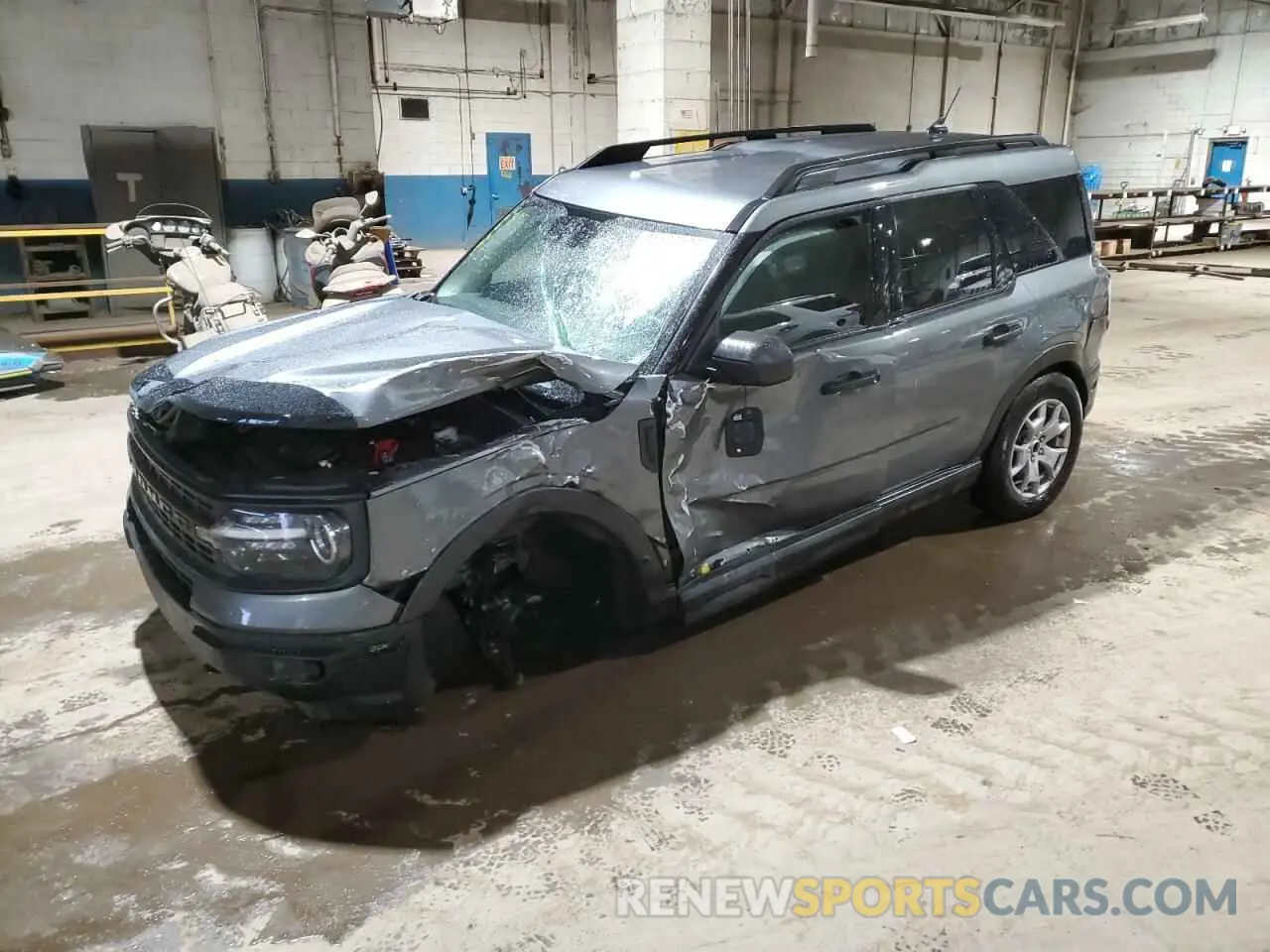 1 Photograph of a damaged car 3FMCR9A61MRA16803 FORD BRONCO 2021