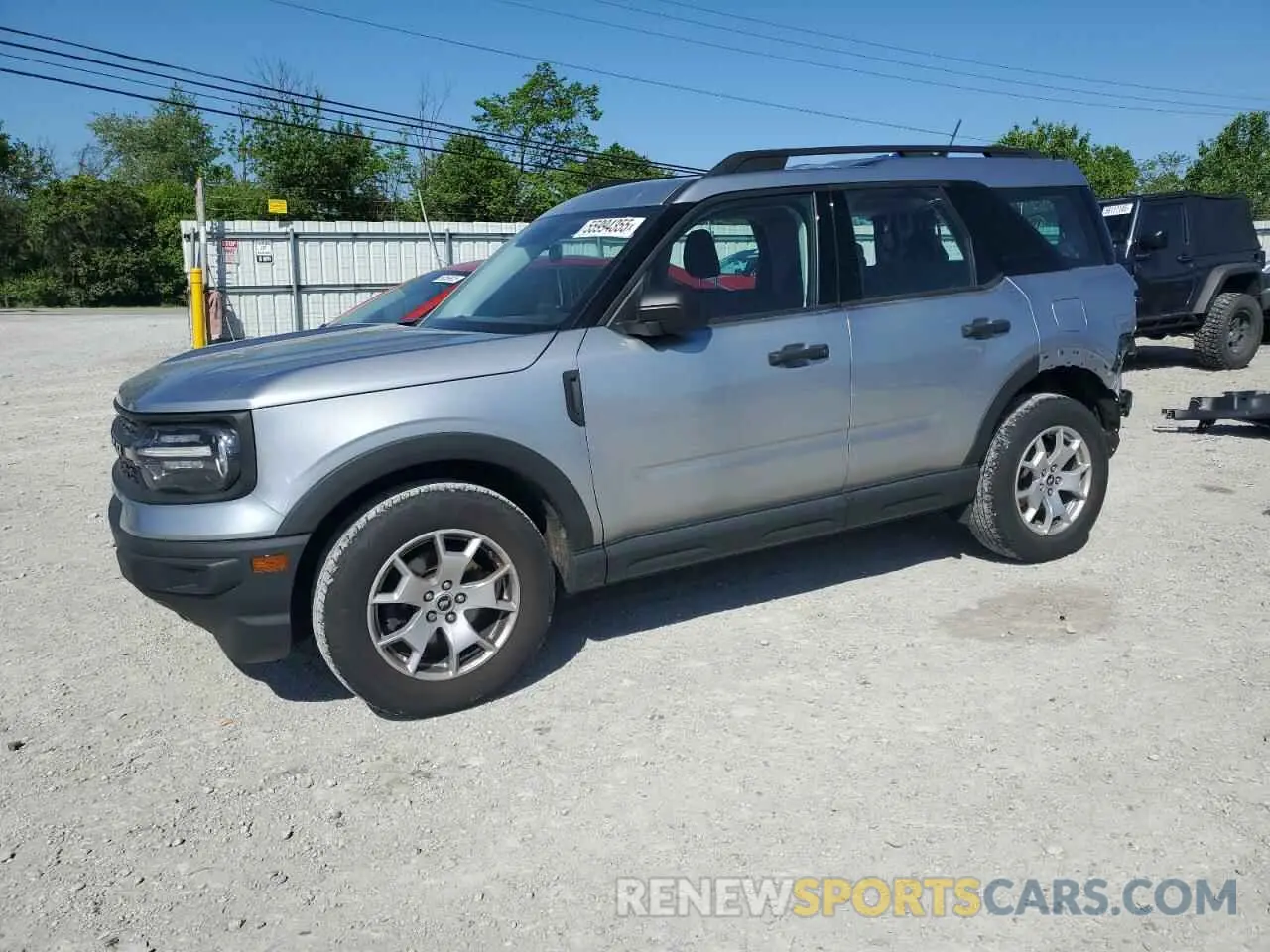 1 Photograph of a damaged car 3FMCR9A61MRA83482 FORD BRONCO 2021