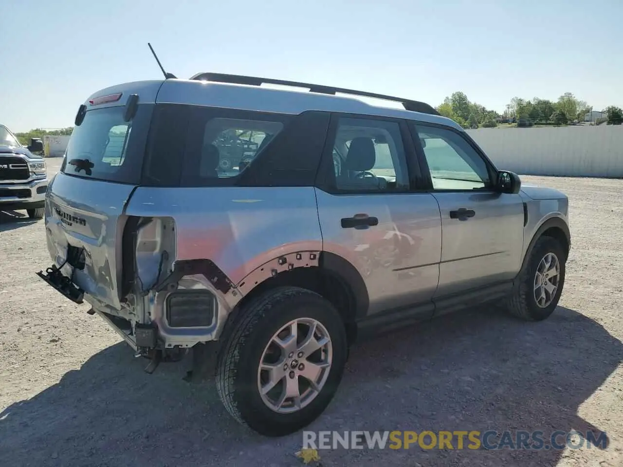 3 Photograph of a damaged car 3FMCR9A61MRA83482 FORD BRONCO 2021