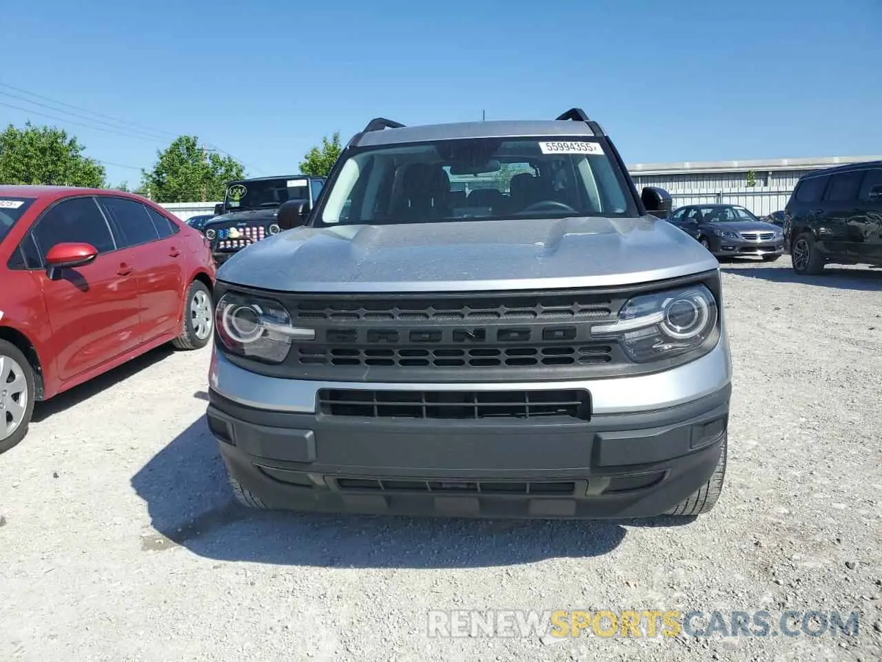 5 Photograph of a damaged car 3FMCR9A61MRA83482 FORD BRONCO 2021