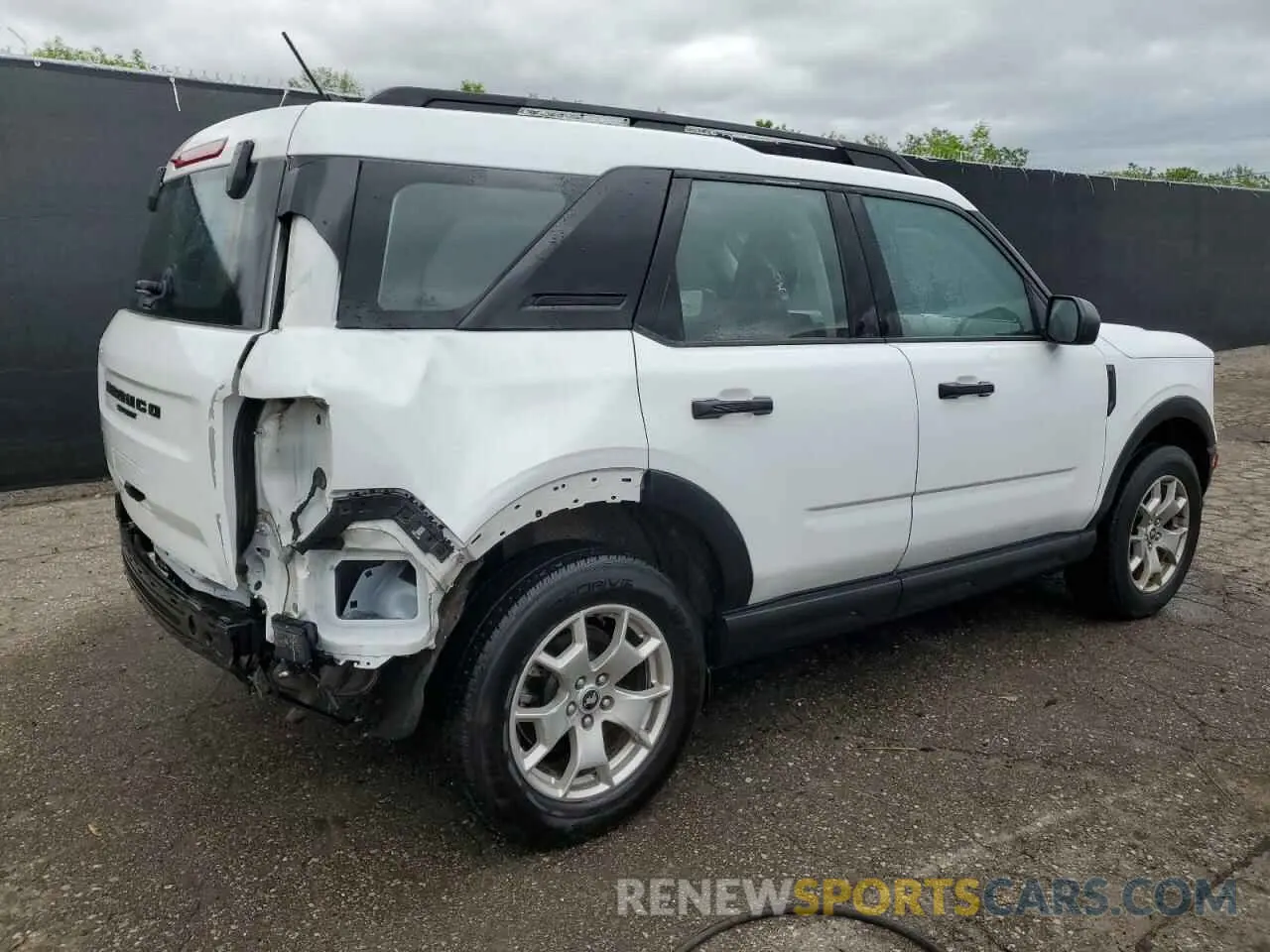 3 Photograph of a damaged car 3FMCR9A63MRA44649 FORD BRONCO 2021