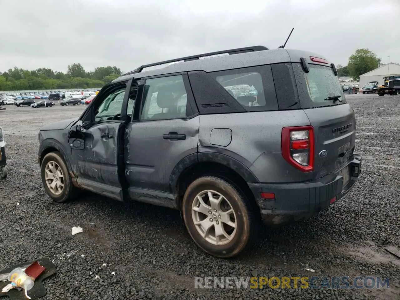 2 Photograph of a damaged car 3FMCR9A63MRA47146 FORD BRONCO 2021