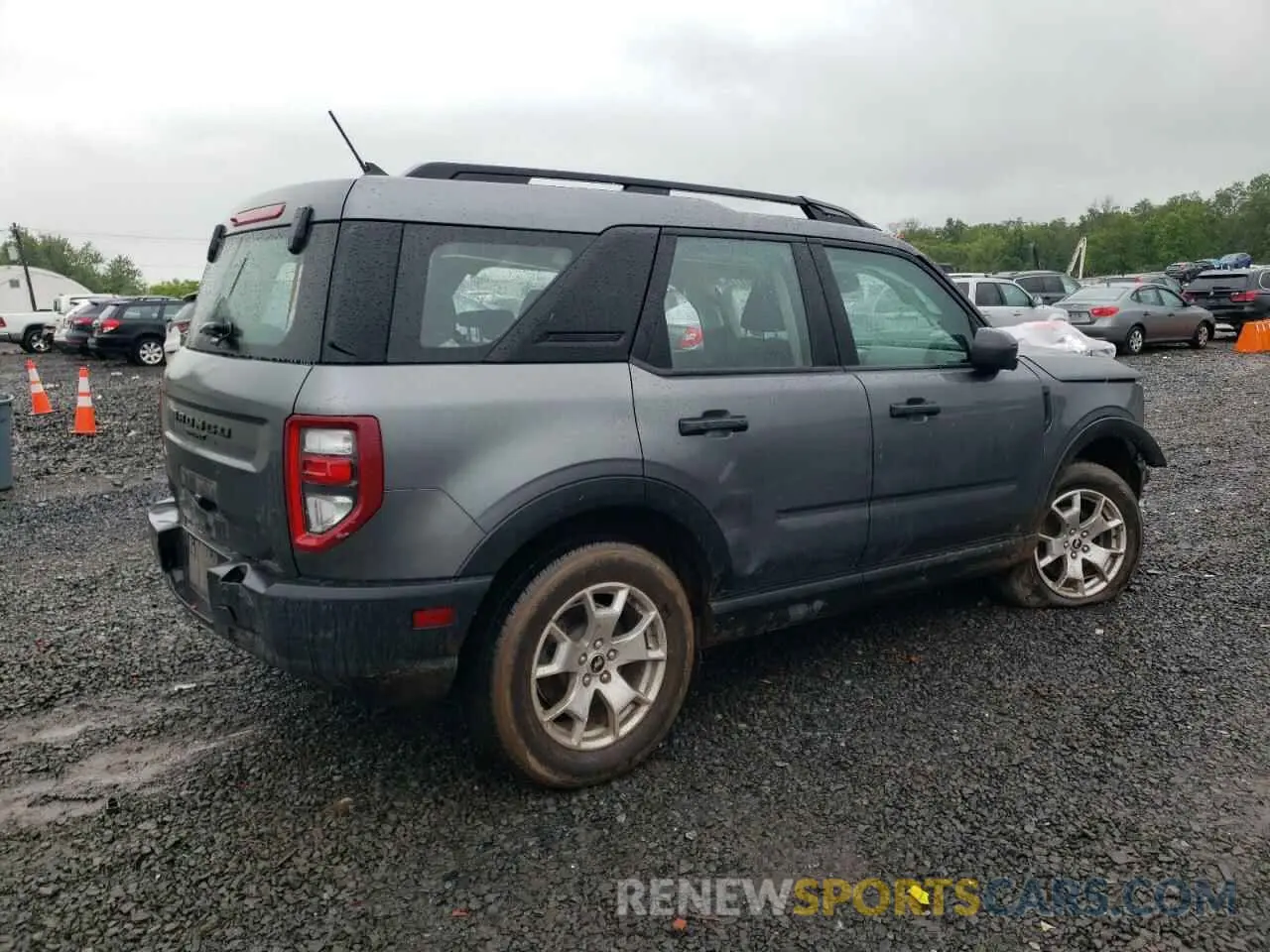 3 Photograph of a damaged car 3FMCR9A63MRA47146 FORD BRONCO 2021