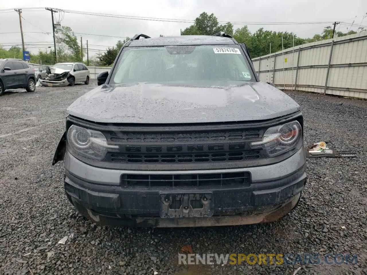 5 Photograph of a damaged car 3FMCR9A63MRA47146 FORD BRONCO 2021