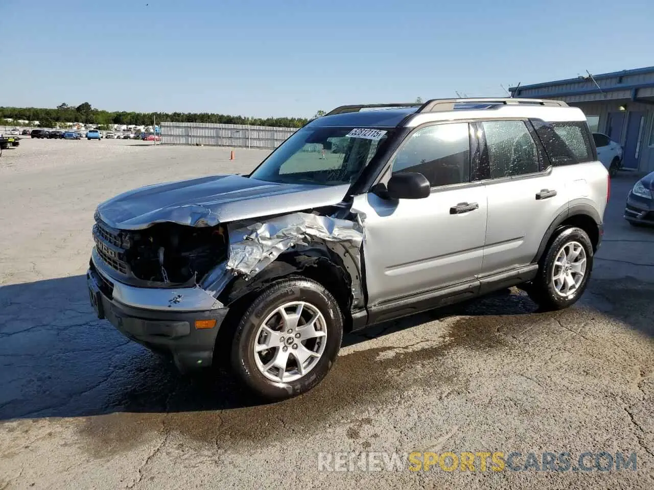 1 Photograph of a damaged car 3FMCR9A64MRA33241 FORD BRONCO 2021