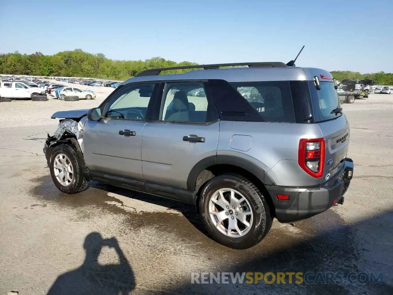 2 Photograph of a damaged car 3FMCR9A64MRA33241 FORD BRONCO 2021