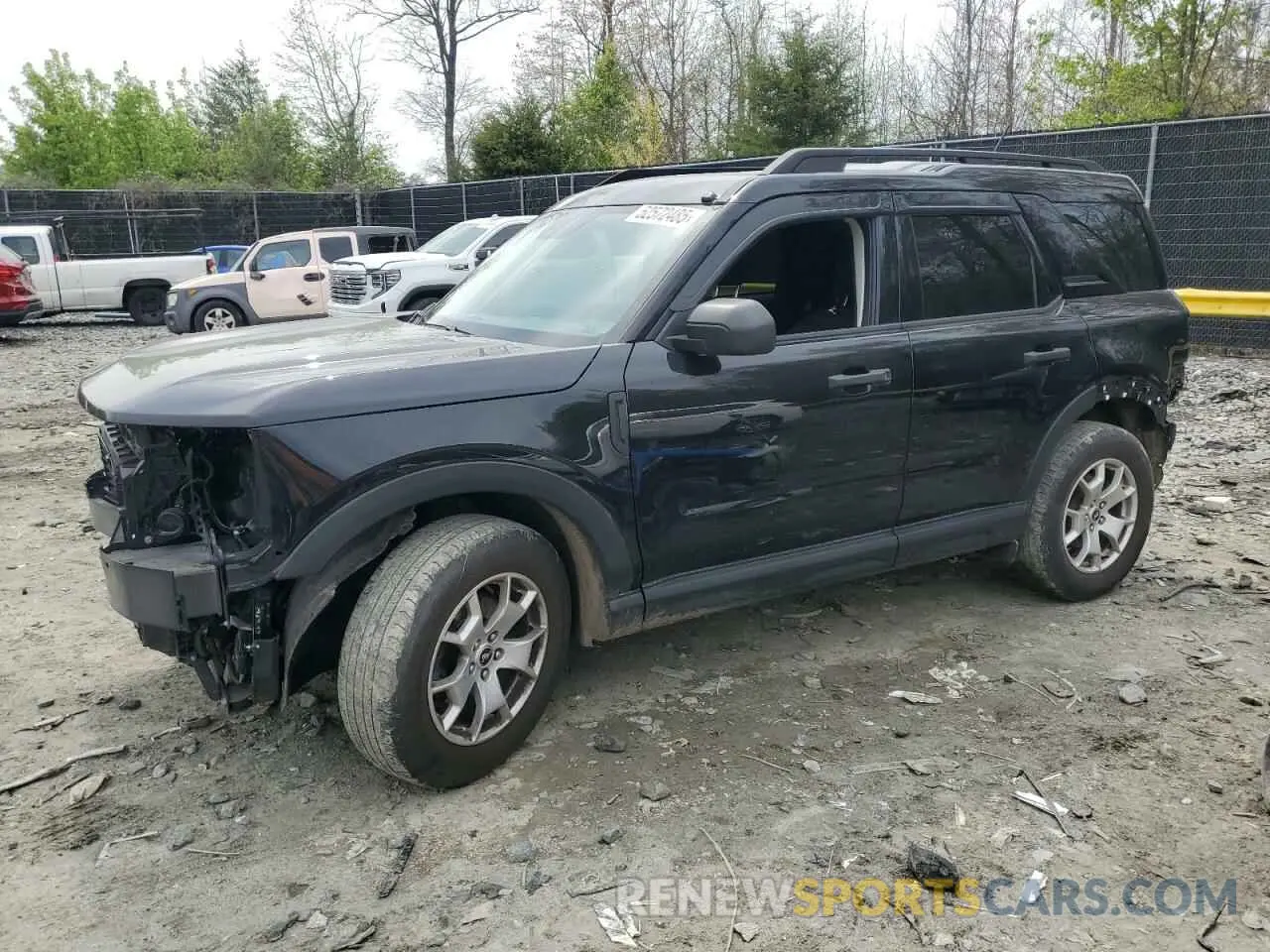 1 Photograph of a damaged car 3FMCR9A64MRA64490 FORD BRONCO 2021