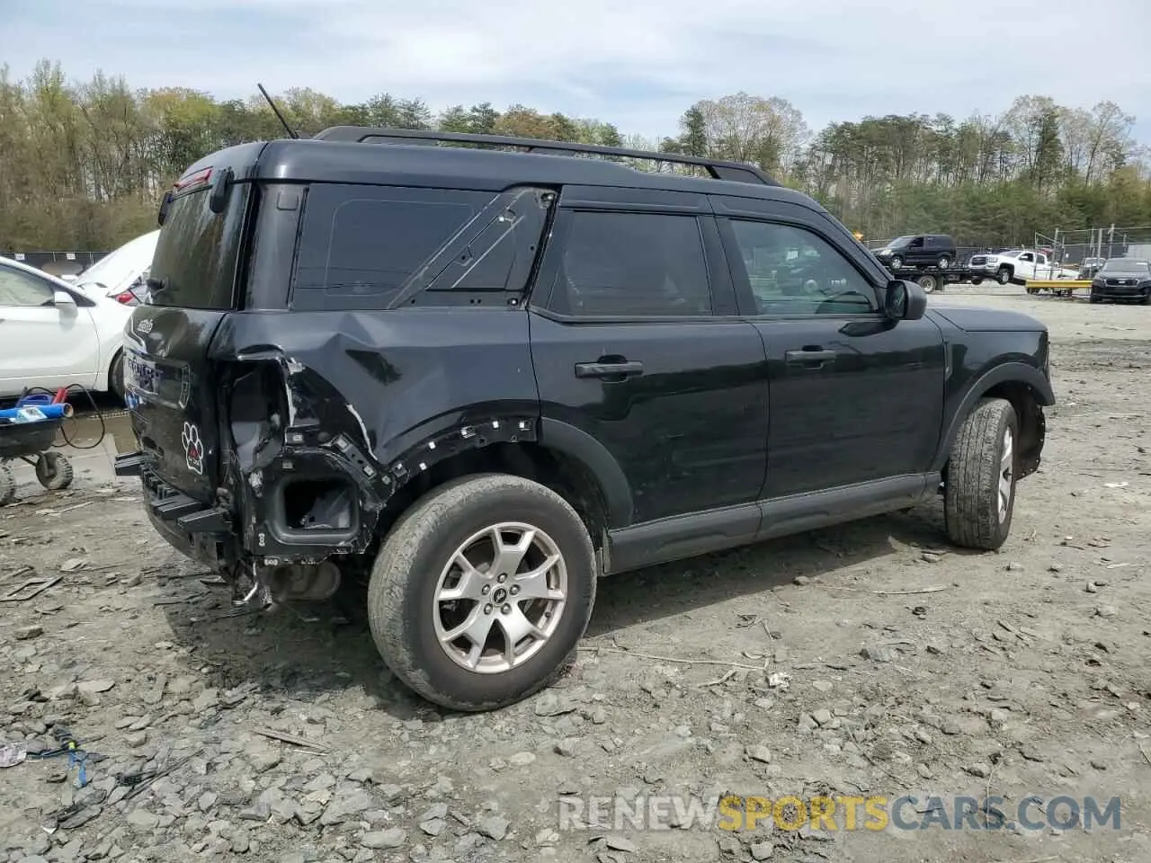 3 Photograph of a damaged car 3FMCR9A64MRA64490 FORD BRONCO 2021