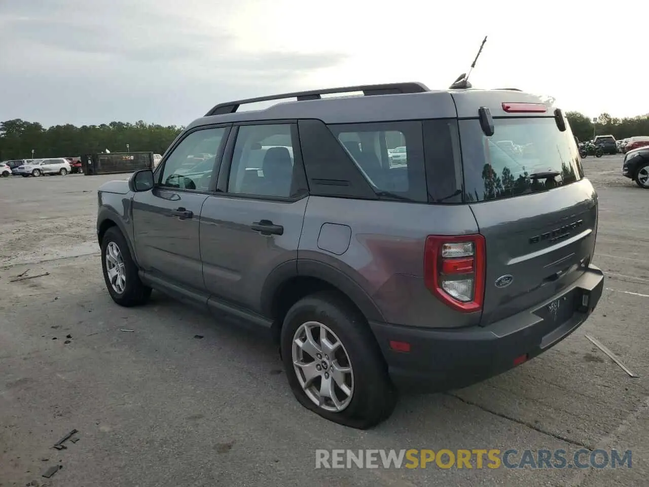 2 Photograph of a damaged car 3FMCR9A65MRA02581 FORD BRONCO 2021