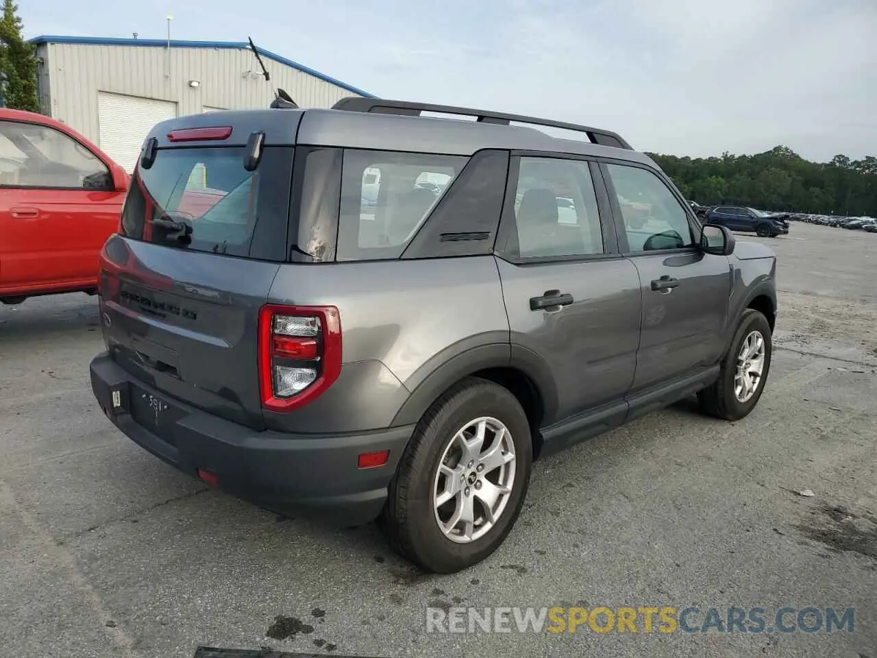 3 Photograph of a damaged car 3FMCR9A65MRA02581 FORD BRONCO 2021
