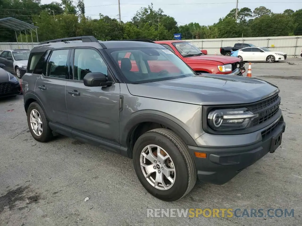 4 Photograph of a damaged car 3FMCR9A65MRA02581 FORD BRONCO 2021