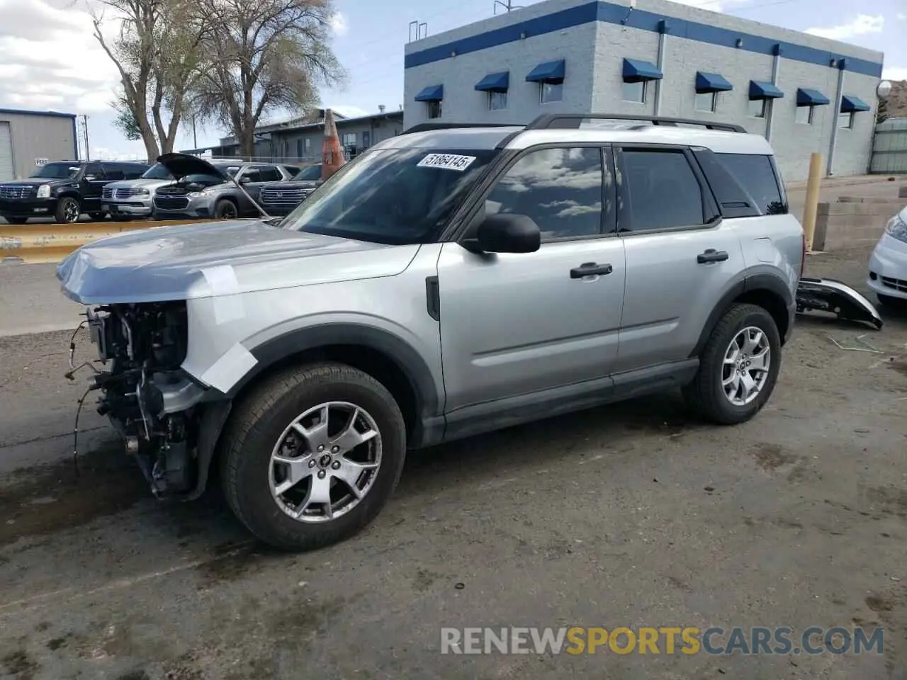 1 Photograph of a damaged car 3FMCR9A65MRA29635 FORD BRONCO 2021