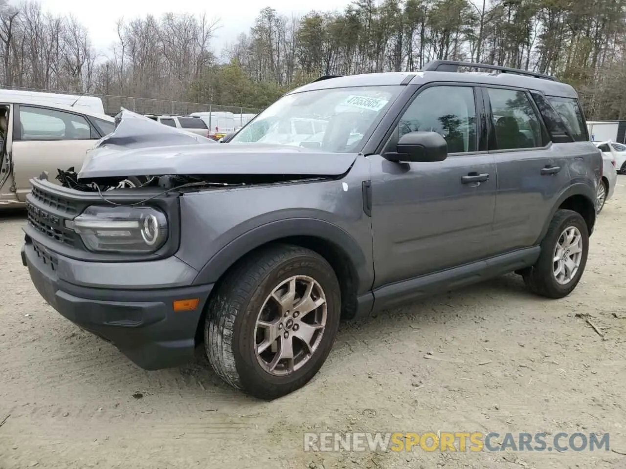1 Photograph of a damaged car 3FMCR9A65MRA36469 FORD BRONCO 2021