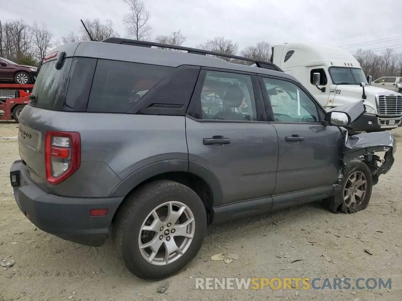 3 Photograph of a damaged car 3FMCR9A65MRA36469 FORD BRONCO 2021