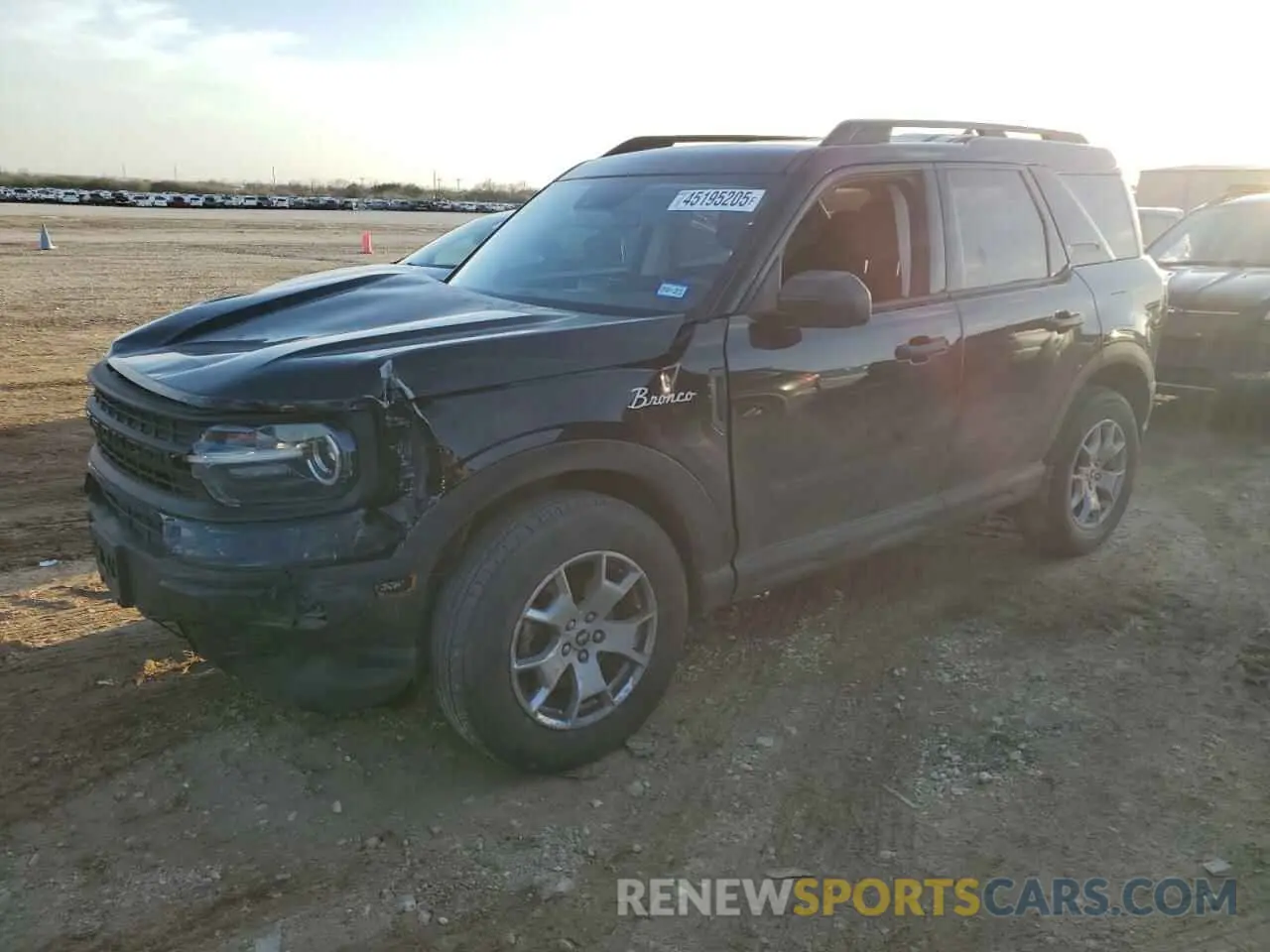 1 Photograph of a damaged car 3FMCR9A65MRA83758 FORD BRONCO 2021