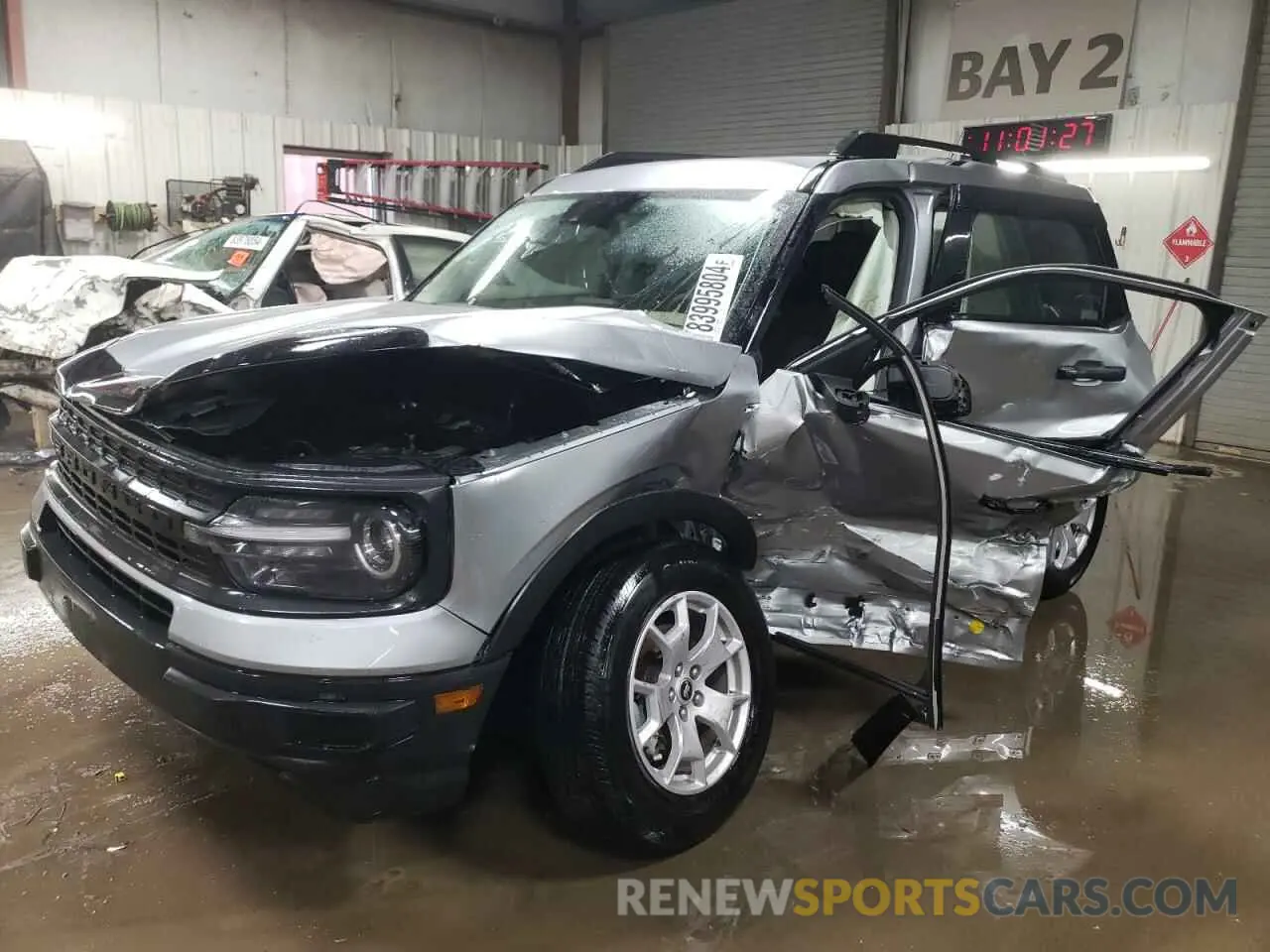 1 Photograph of a damaged car 3FMCR9A66MRA11354 FORD BRONCO 2021