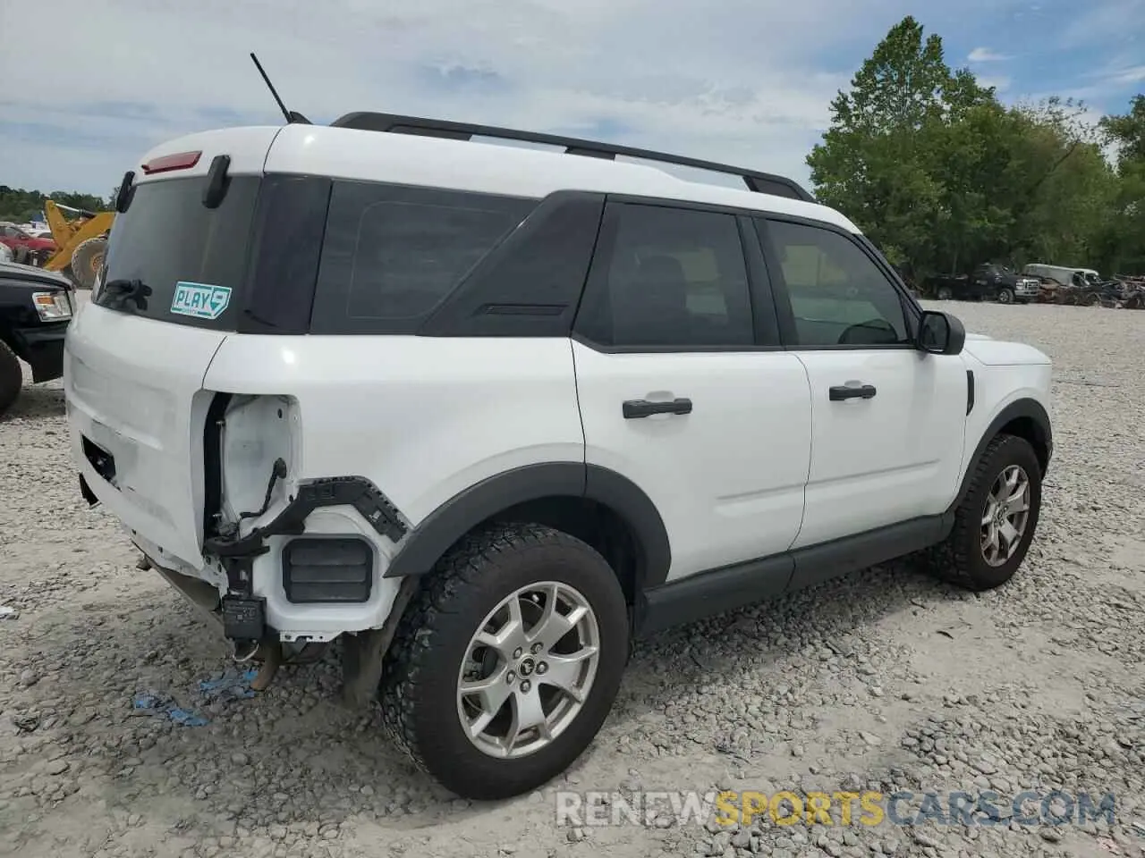 3 Photograph of a damaged car 3FMCR9A66MRA19857 FORD BRONCO 2021