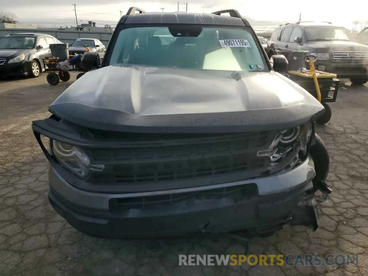5 Photograph of a damaged car 3FMCR9A66MRA31507 FORD BRONCO 2021