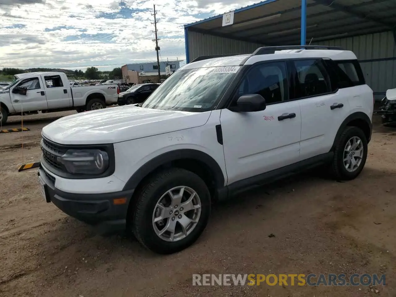 1 Photograph of a damaged car 3FMCR9A67MRA13713 FORD BRONCO 2021
