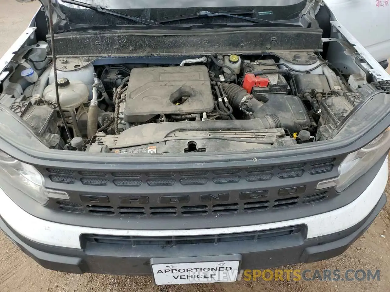 12 Photograph of a damaged car 3FMCR9A67MRA13713 FORD BRONCO 2021