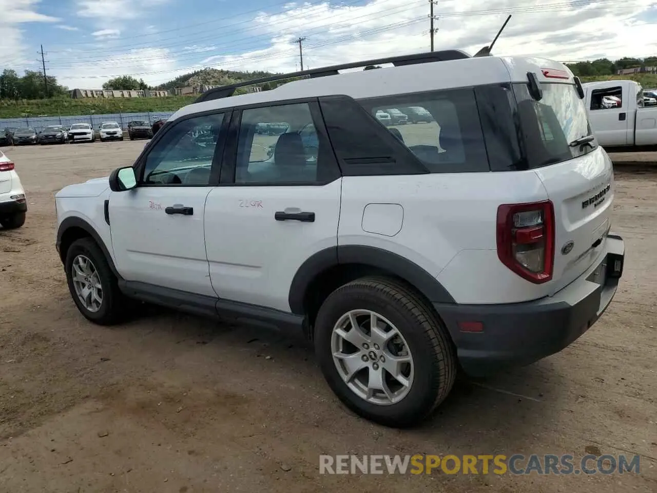 2 Photograph of a damaged car 3FMCR9A67MRA13713 FORD BRONCO 2021