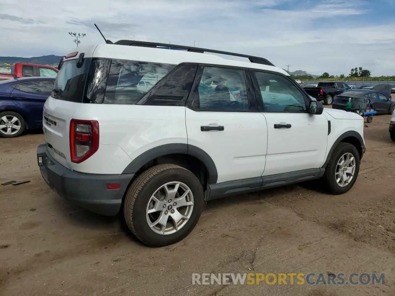 3 Photograph of a damaged car 3FMCR9A67MRA13713 FORD BRONCO 2021