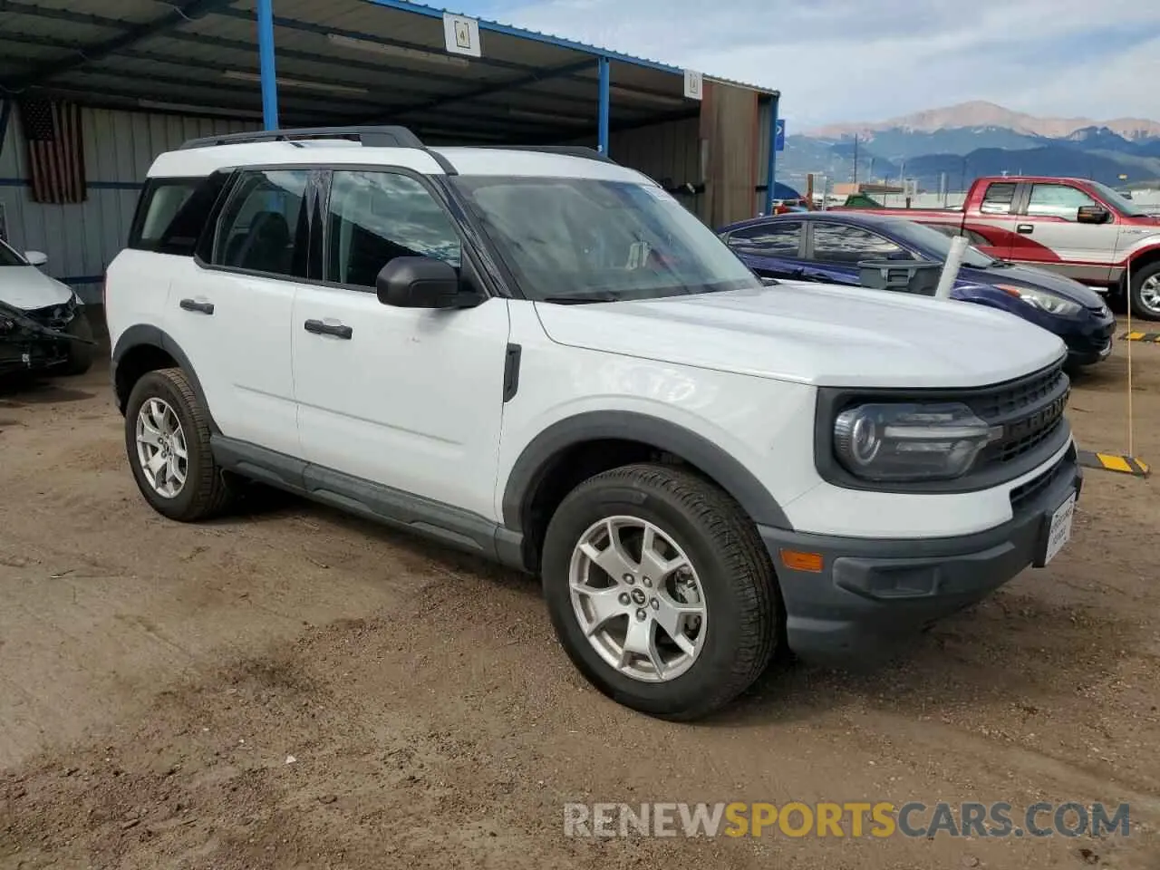 4 Photograph of a damaged car 3FMCR9A67MRA13713 FORD BRONCO 2021