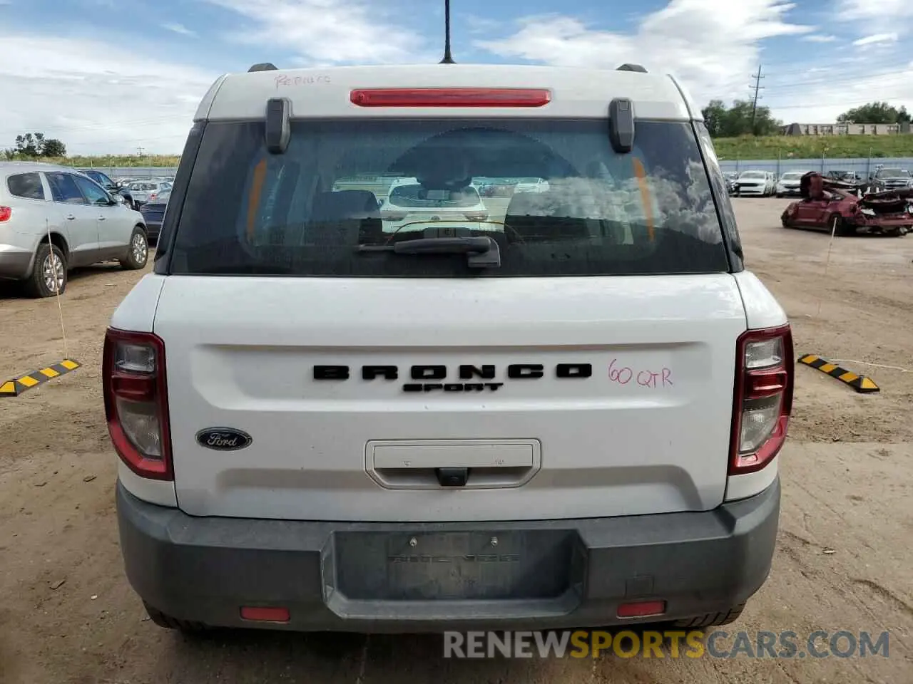 6 Photograph of a damaged car 3FMCR9A67MRA13713 FORD BRONCO 2021