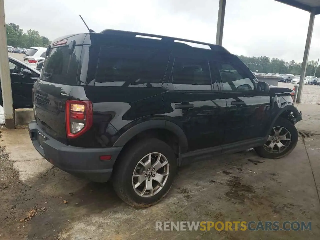 3 Photograph of a damaged car 3FMCR9A67MRA63897 FORD BRONCO 2021