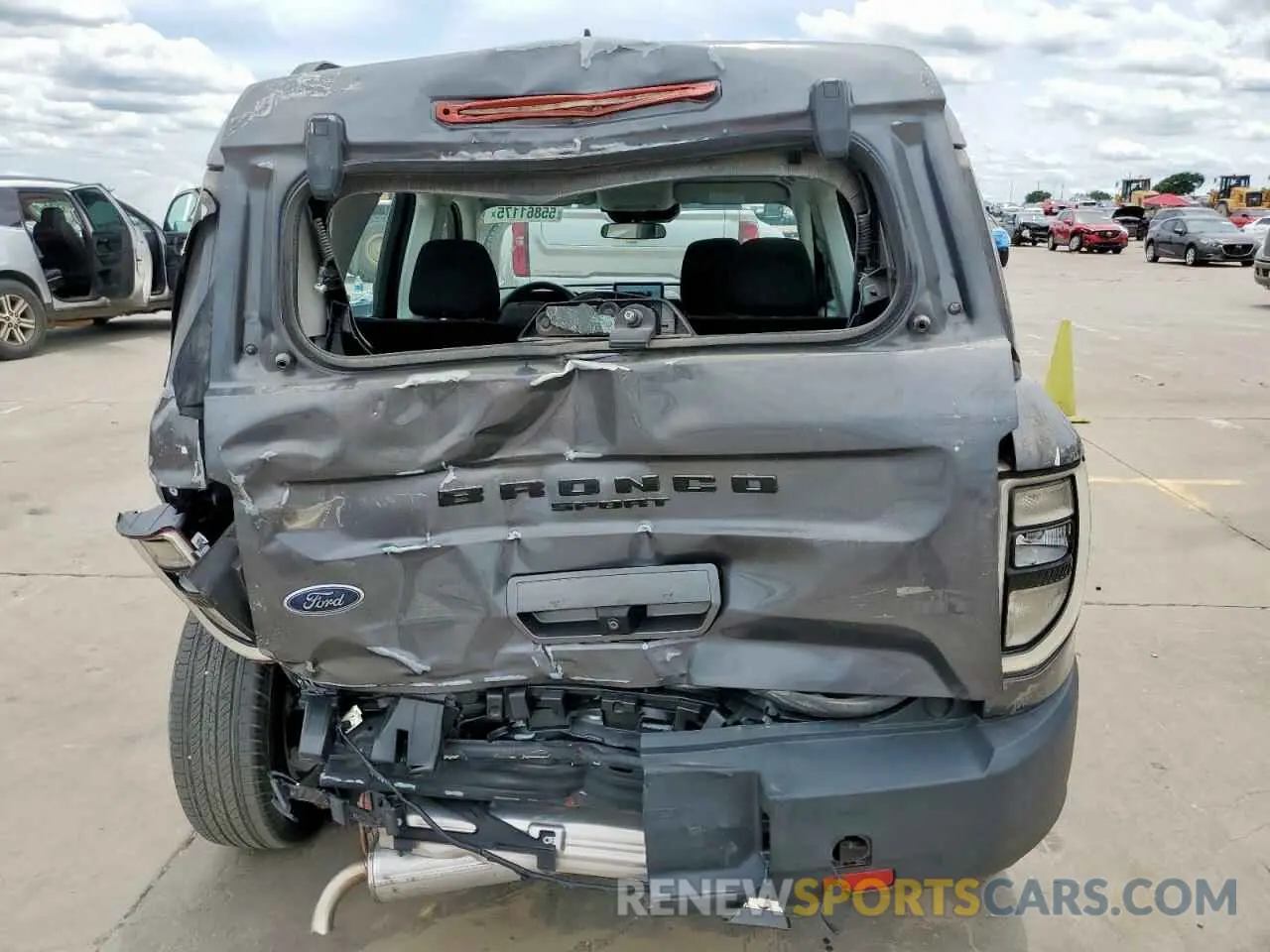6 Photograph of a damaged car 3FMCR9A68MRA17401 FORD BRONCO 2021