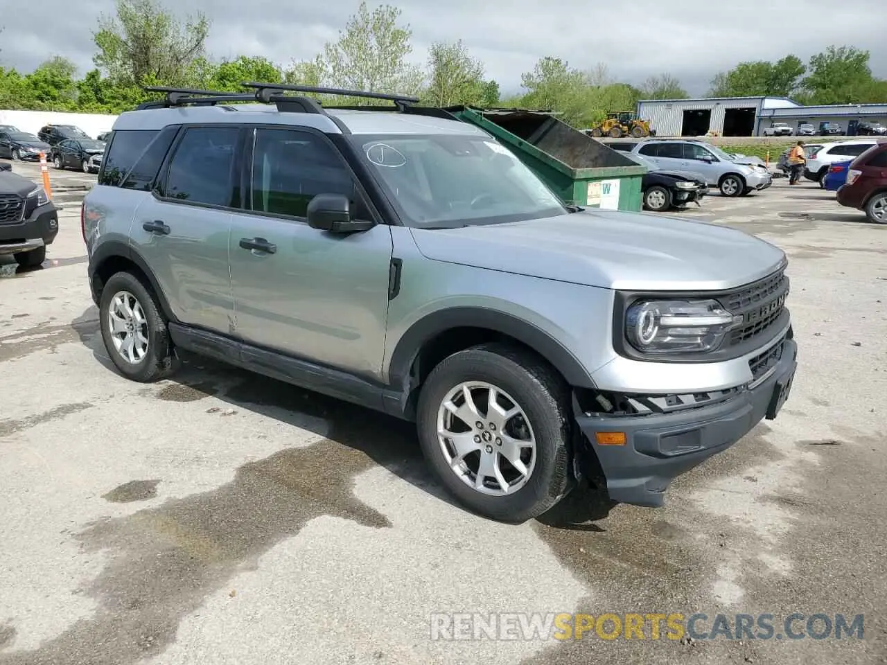 4 Photograph of a damaged car 3FMCR9A69MRA18637 FORD BRONCO 2021