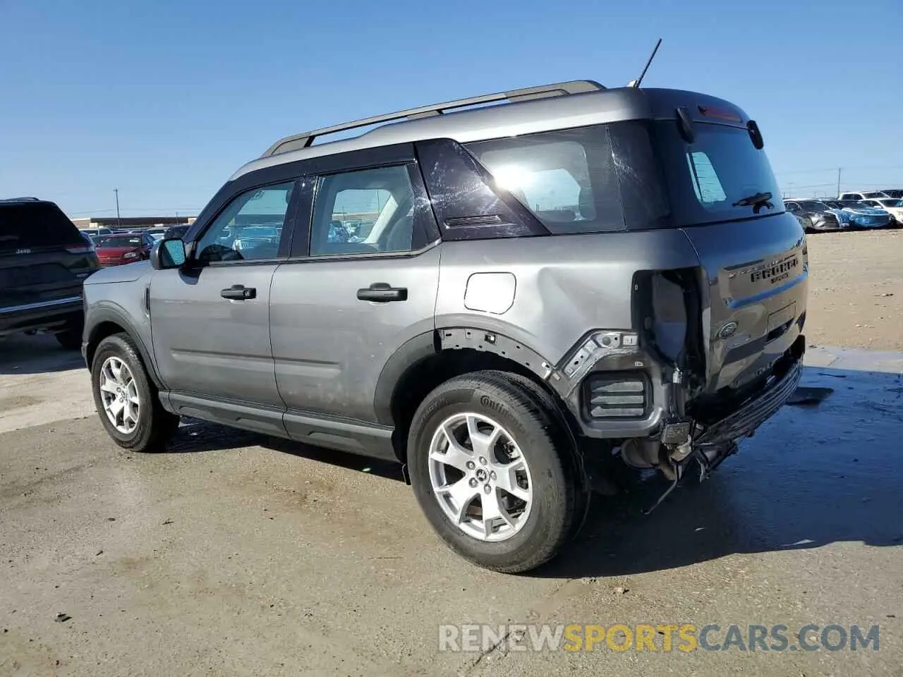2 Photograph of a damaged car 3FMCR9A69MRA59981 FORD BRONCO 2021