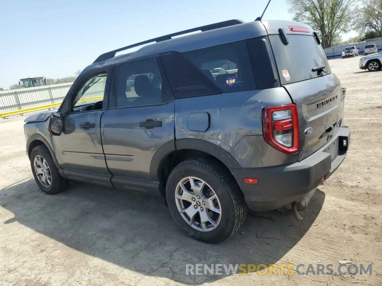 2 Photograph of a damaged car 3FMCR9A69MRA68163 FORD BRONCO 2021
