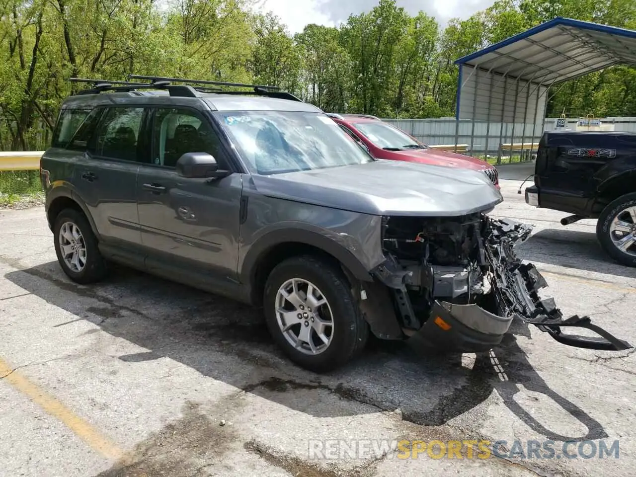 4 Photograph of a damaged car 3FMCR9A69MRB24540 FORD BRONCO 2021
