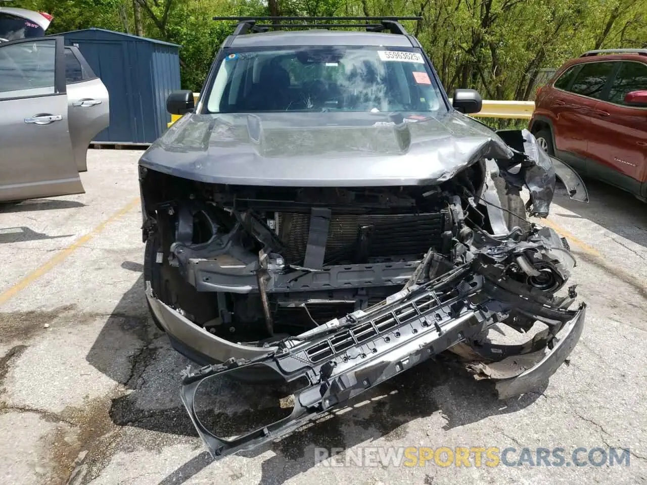 5 Photograph of a damaged car 3FMCR9A69MRB24540 FORD BRONCO 2021