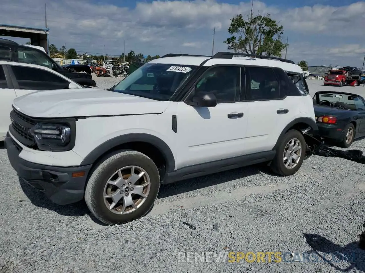 1 Photograph of a damaged car 3FMCR9A6XMRA11356 FORD BRONCO 2021