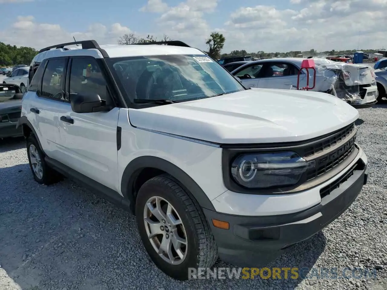 4 Photograph of a damaged car 3FMCR9A6XMRA11356 FORD BRONCO 2021
