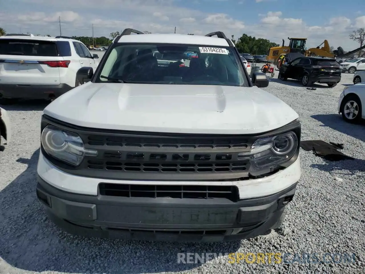 5 Photograph of a damaged car 3FMCR9A6XMRA11356 FORD BRONCO 2021